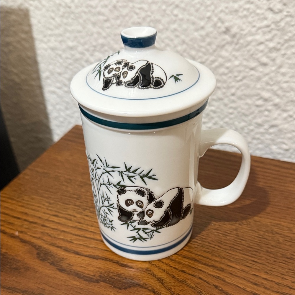 Panda Tea Infuser Mug